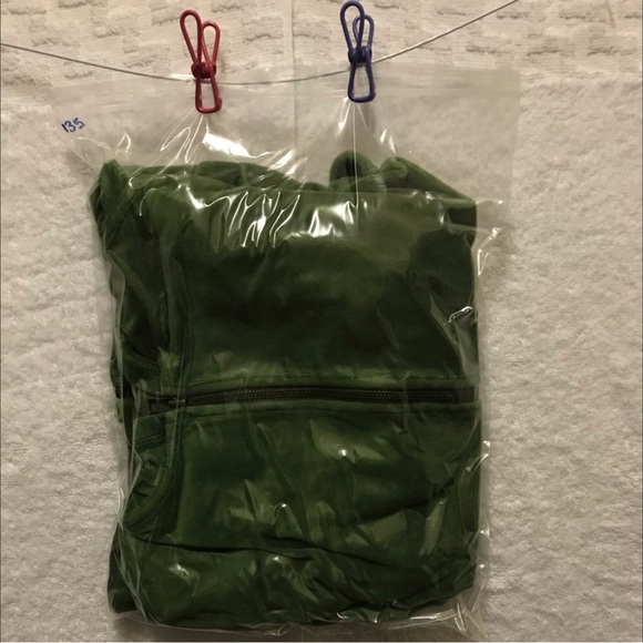 Cato Green Velvet Button Crop Hoodie - Picture 9 of 9